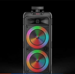 ZQS-8211 / Głośnik Bluetooth Bezprzewodowy Boombox Karaoke