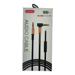 WK-3002 Kabel Aux Audio 3,5 mm (1 m) do samochodu, domu, iPhone'a, smartfona, iPoda i iPada