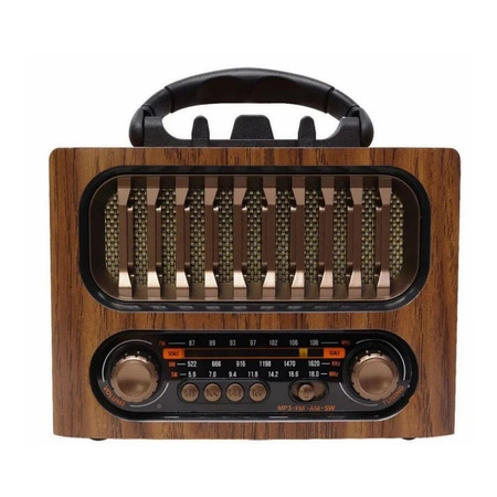 CMIK MK-261BT Radio retro 2024, radio FM, USB TF