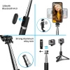 Q02 Statyw do kamery Bluetooth Selfie Stick składany Monopod do strimowania