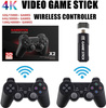 4K 3D Konsola Retro X2 HDMI Game Stick 128GB 20 języków + 2 PADY