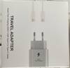 Szybka ładowarka sieciowa 25W USB C + kabel 1M do Samsung Galaxy S10, S20, S21, S22