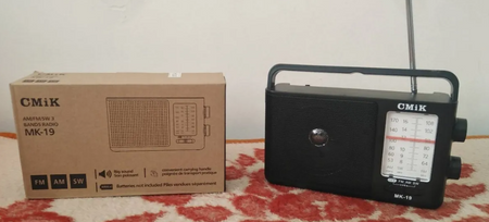 Mini radio turystyczne kieszonkowe AM FM MK-19