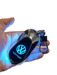 Brelok VW LED RGB Zapalniczka elektryczna plazmowa, breloczek do kluczy, zawieszka