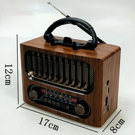 CMIK MK-261BT Radio retro 2024, radio FM, USB TF