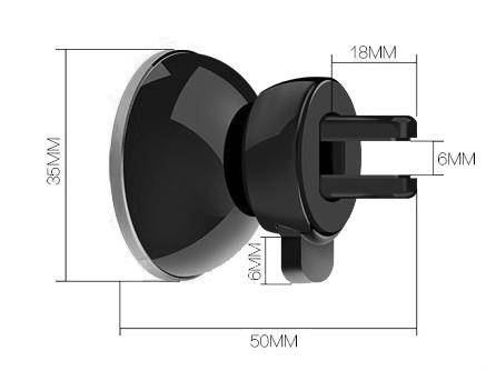 Magnes do kratki Uchwyt smartfon w kratkę +Blaszki