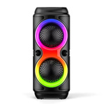  CS-4405 Przenośny głośnik z baterią, MP3, USB/TF, Bluetooth, FM, RGB Led –