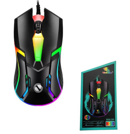 Yelandar M30 Przewodowa mysz RGB z podświetleniem Gamer 