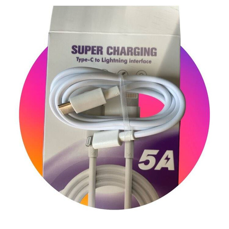 Kabel USB typu C do Lightning iPhone Fast Charge 5A