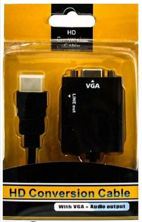 KABEL VGA DO KABLA KONWESTOROWEGO HDMI