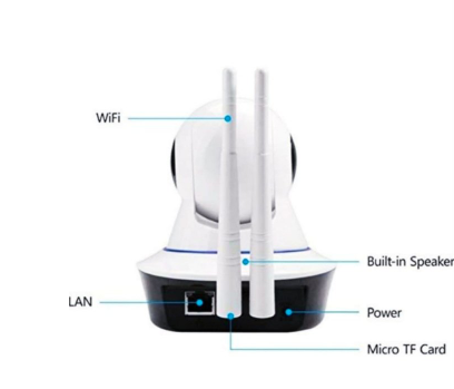 M1 V380 / KAMERA MONITORINGU ZEWNĘTRZNA OBROTOWA IP WIFI