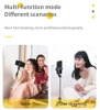 Q11 Bluetooth bezprzewodowy Selfie Stick składany Mini statyw wysuwany Monopod z wypełnieniem światła dla iPhone IOS Xiaomi Android telefon