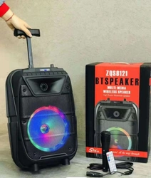 ZQS-8121 / Głośnik Bluetooth Bezprzewodowy Boombox Karaoke