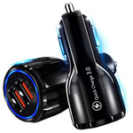 Ładowarka samochodowa USB Fast Car Charge 12-32V 30W QC3.0 6A