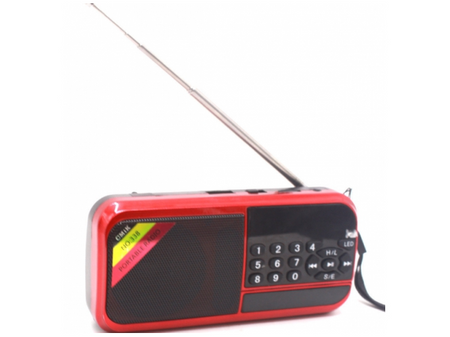 Radio MK-338 + latarka Micro USB MINIRADIO