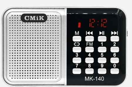 Mini radio turystyczne kieszonkowe AM FM MK-140