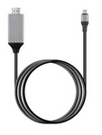 Kabel typu C do HDMI HDTV 4K - czarny