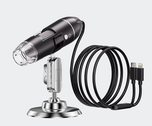 Cyfrowa Kamera Z Mikroskopem 1600X 2 W 1 Przenośny Mikroskop Elektroniczny