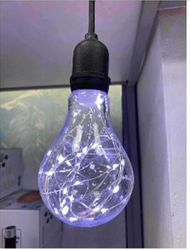 M2 Girlanda Wisząca lampka w kształcie żarówki ze światełkami LED