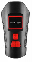 Wielofunkcyjna lampa rowerowa USB West Biking z akumulatorem, komputerem i elektrycznym klaksonem